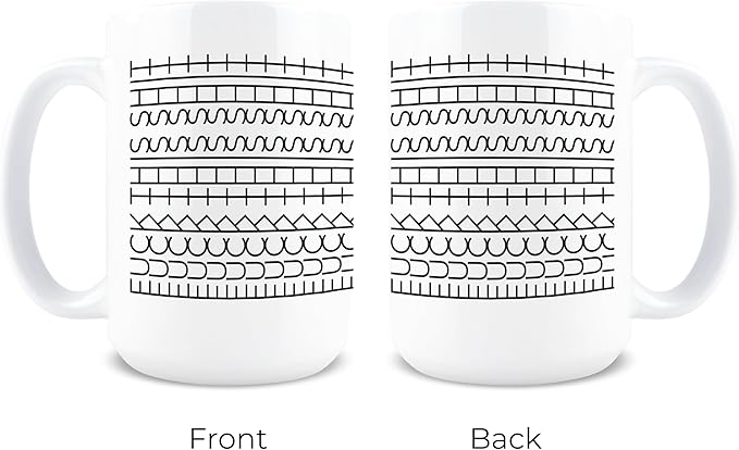 Ceramic Funny Coffee Mug, Hidden Message Cup