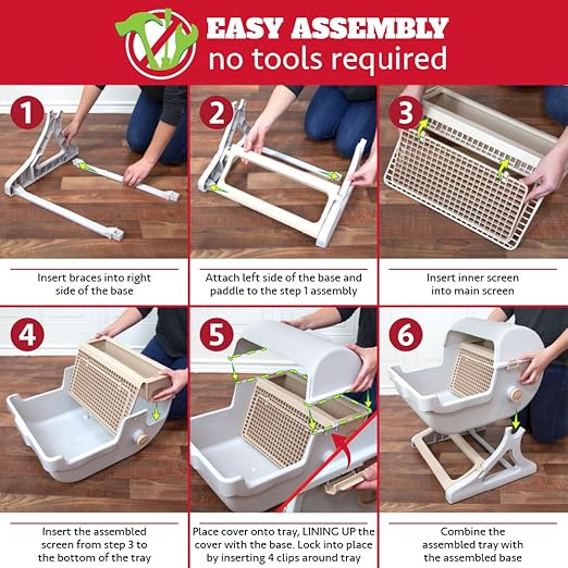 Cat Litter Box - Quick Cleaning