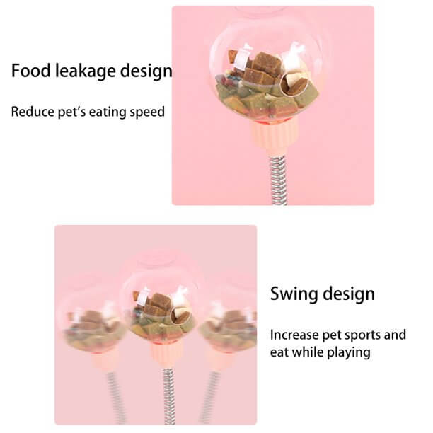 Pet Feeder Portable Leaking Food Ball