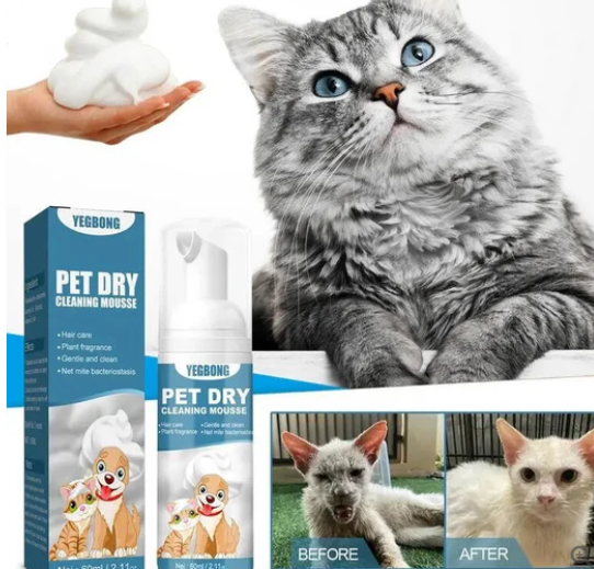 waterless pet shampoo