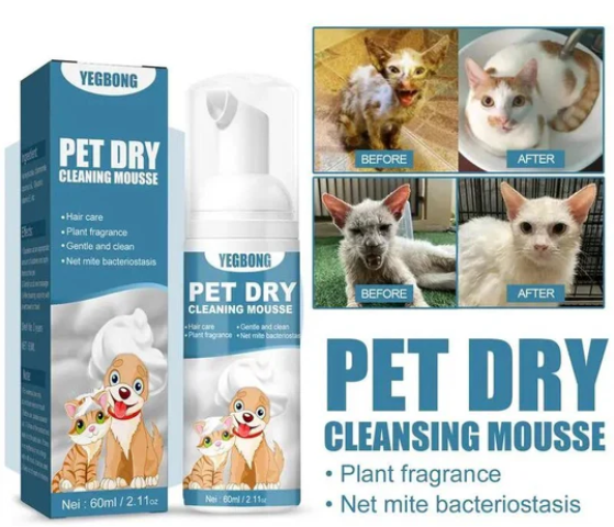 waterless pet shampoo