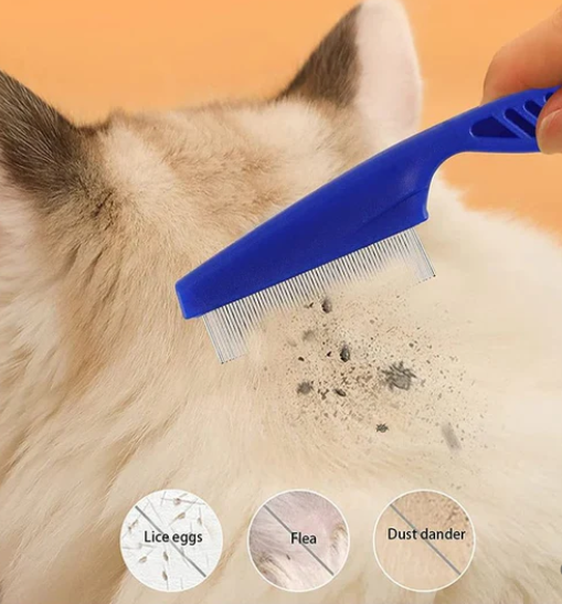 Cat Hair Loss and Flea Comb