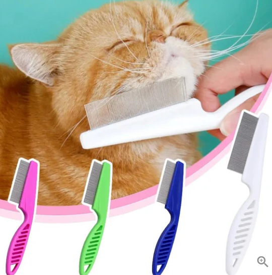 Cat Hair Loss and Flea Comb