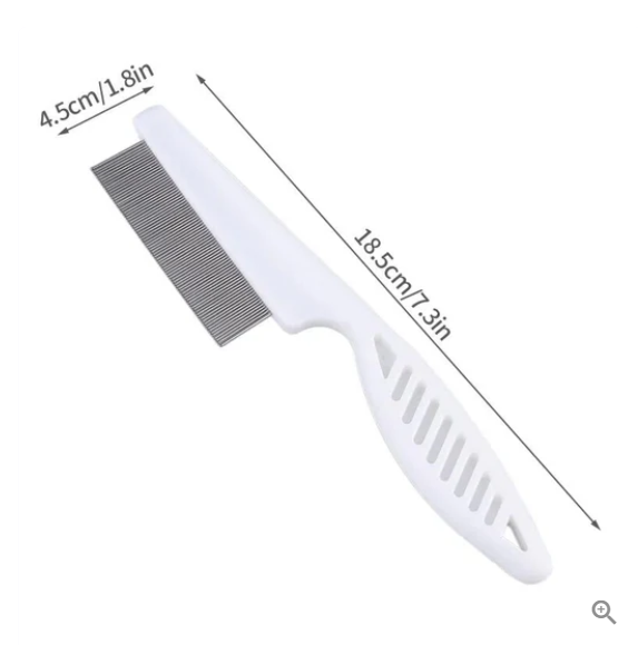 Cat Hair Loss and Flea Comb