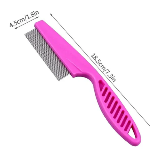 Cat Hair Loss and Flea Comb