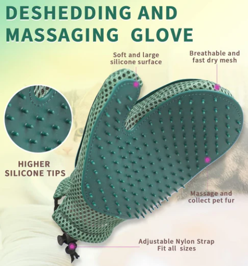 FurEase Grooming Mitt