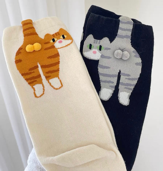 Cat Ball Socks