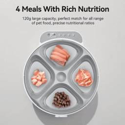 4 Meals Wireless Automatic Cat Feeder