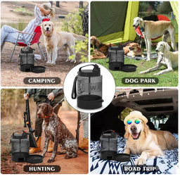Dog Water Bottle with Dispenser