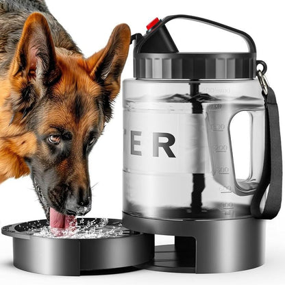 Dog Water Bottle with Dispenser