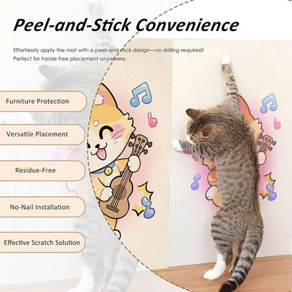 Sofa-Protecting Cat Scratching Mat