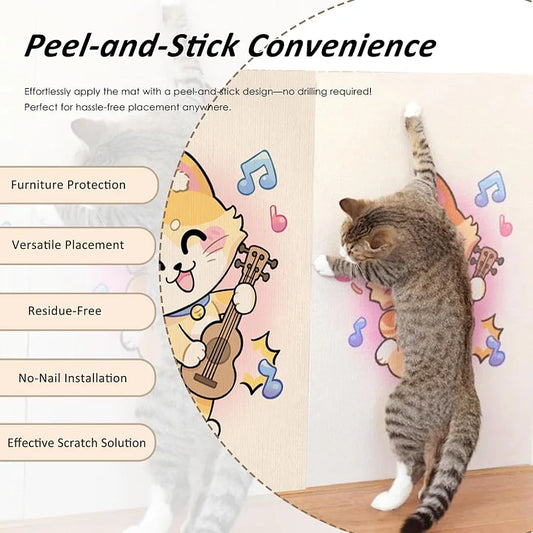 Sofa-Protecting Cat Scratching Mat