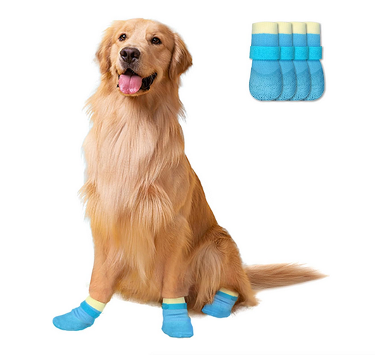 Dog Booties and Paw Protectors, Anti-Slip Waterproof Dog Sock