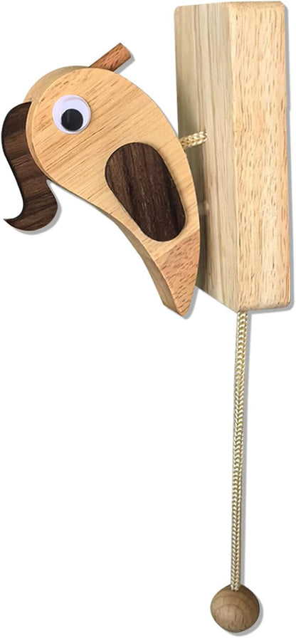 Funny Handmade Woodpecker Doorbell