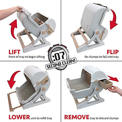 Cat Litter Box - Quick Cleaning