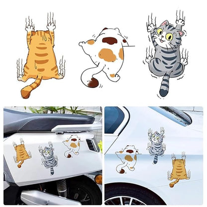 Funny Cat Car Stickers