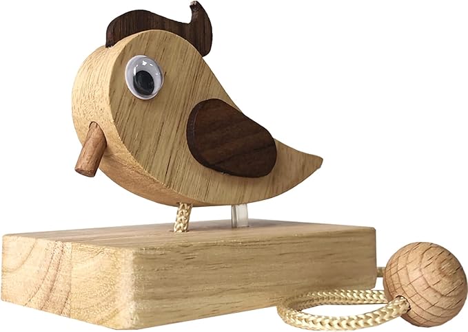 Funny Handmade Woodpecker Doorbell