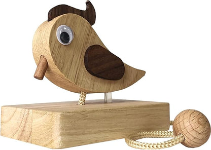 Funny Handmade Woodpecker Doorbell
