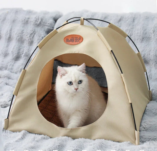 Cat & Dog Tent Pet Bed