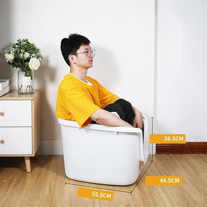 Double-Door Cat Litter Box