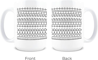 Ceramic Funny Coffee Mug, Hidden Message Cup