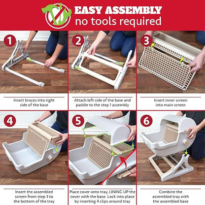 Cat Litter Box - Quick Cleaning