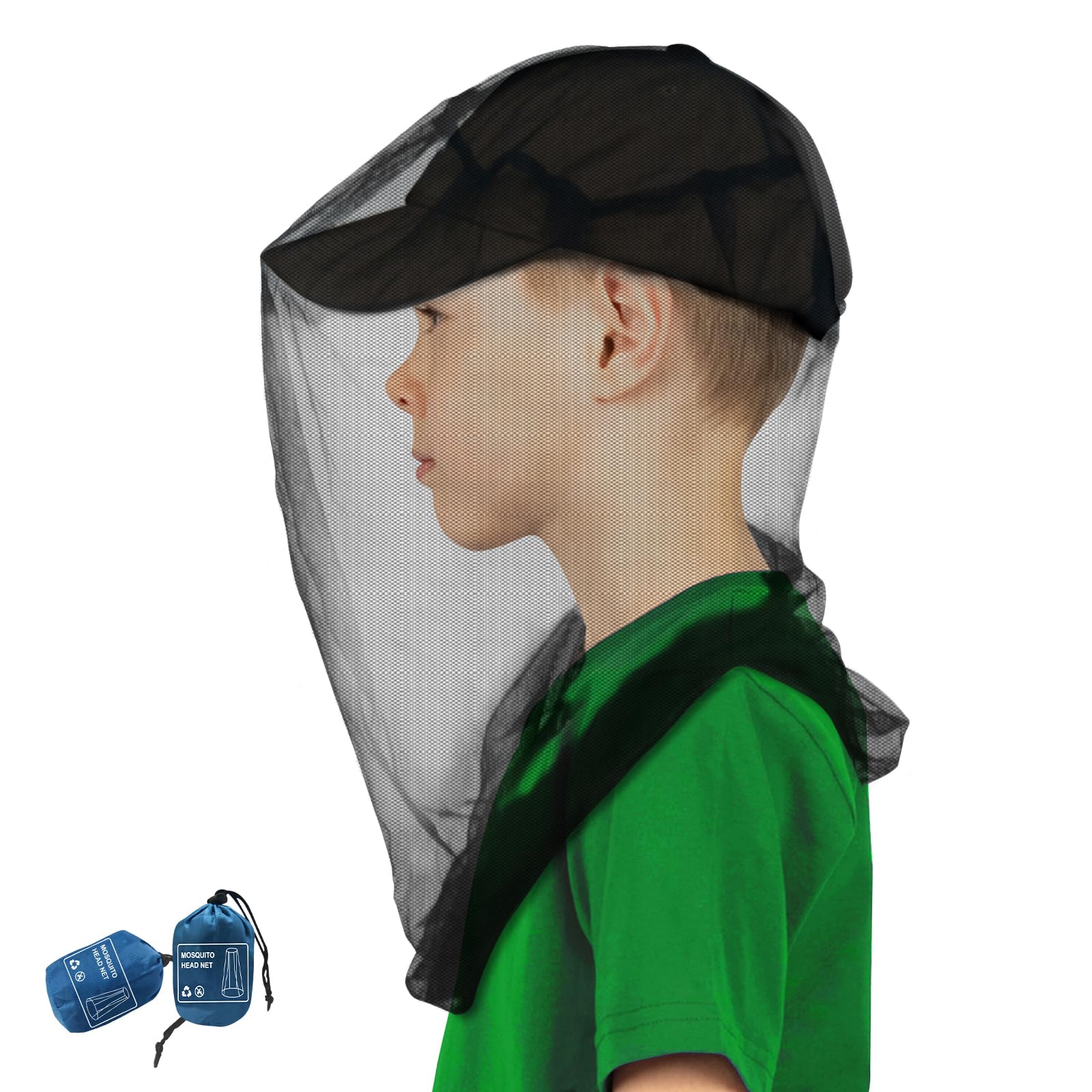Mosquito Suit - Net Pants & Jacket with Hood - Mesh Bug Suit for Outdoor Protection from Flies, Gnats, No-See-Ums & Midges - Mosquito Clothing for Men & Women with Carrybag, XL Size