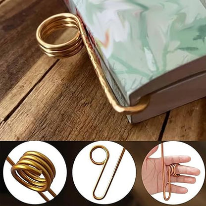 Copper Book Holder Ring