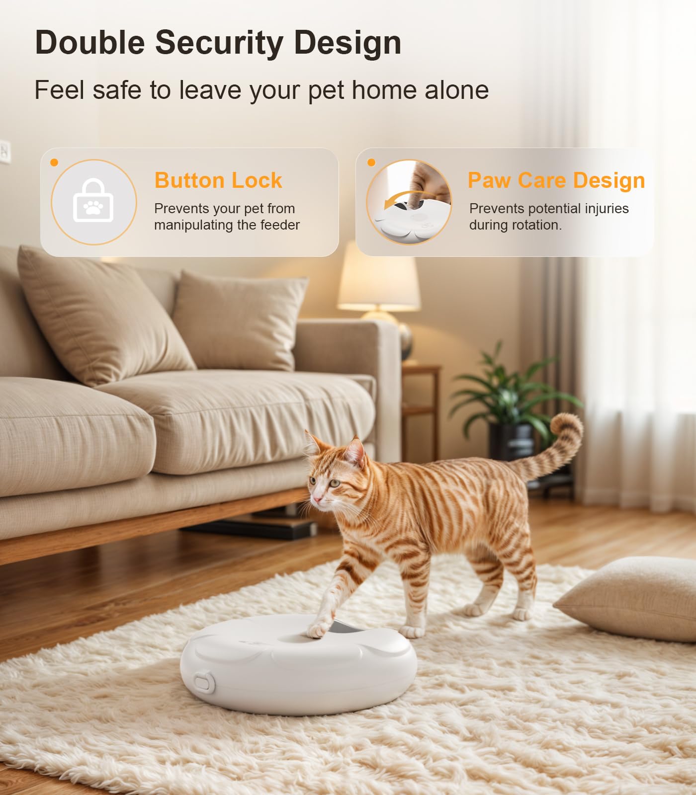 Cordless Automatic Food Dispenser