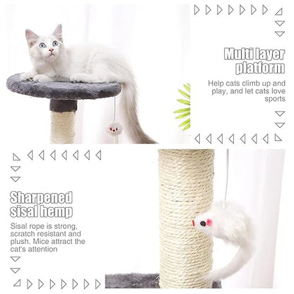 3-Layers Cats Toys Scratching Post