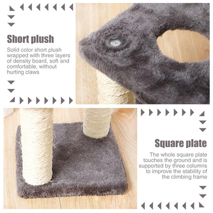 3-Layers Cats Toys Scratching Post