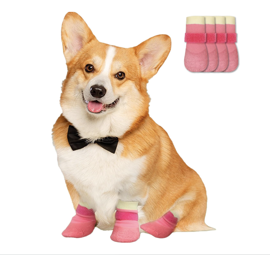 Dog Booties and Paw Protectors, Anti-Slip Waterproof Dog Sock