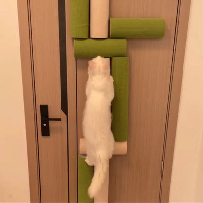 Door-Mounted Cat Scratching Post