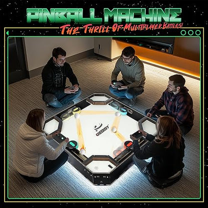 Cheerivy Hyperlaps.10 – 4-Player Arcade Table Game with Scoring System for Home & Family Fun