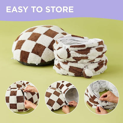 Cat Tunnel Donut Bed with Cushion and Peekaboo Cave