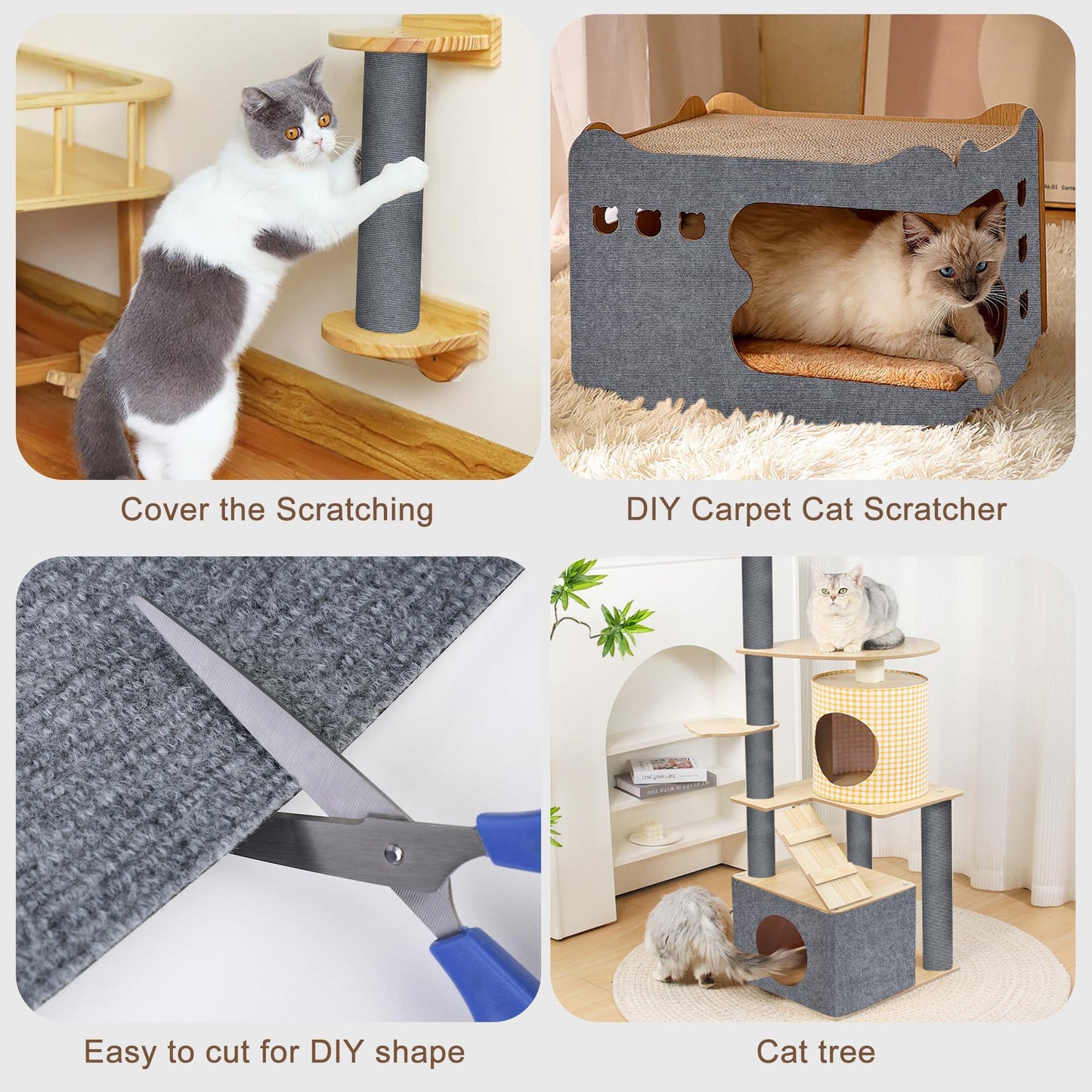 Cat Self-Adhesive Scratching Pad