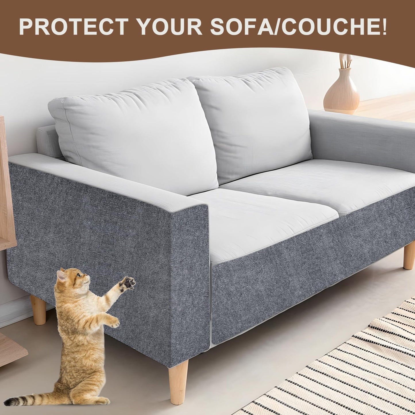 Cat Self-Adhesive Scratching Pad