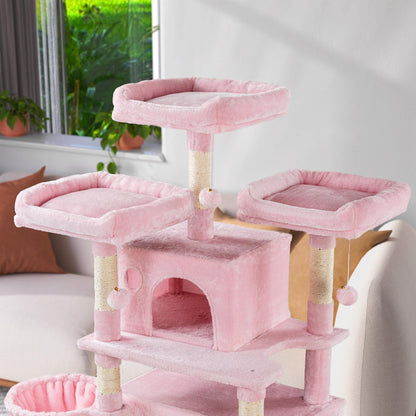Multi-Level Large Cat Tree Tower