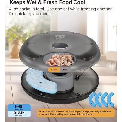 Cordless Automatic Food Dispenser