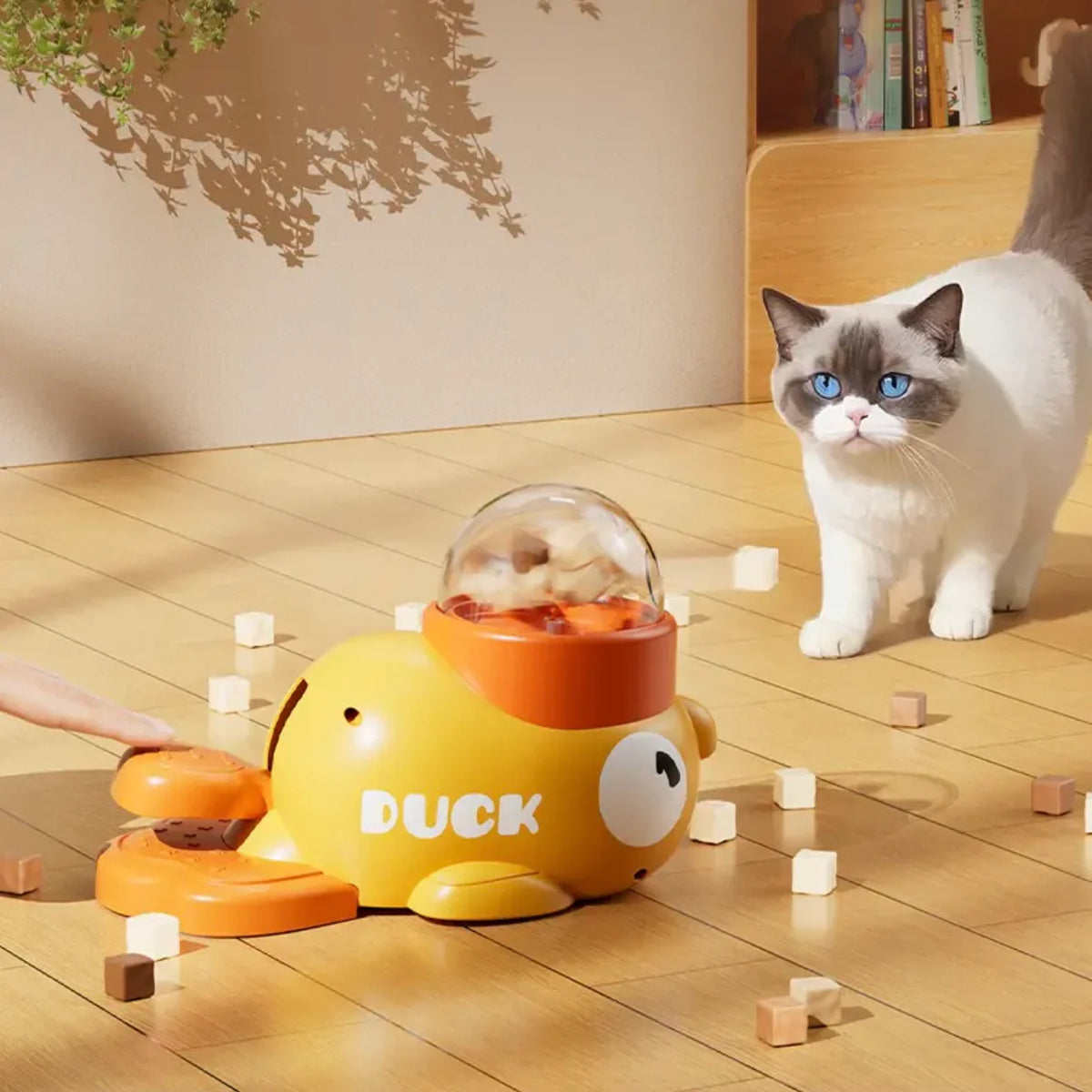 Interactive Pet Feeder – Purr & Paw