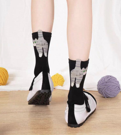 Cat Ball Socks