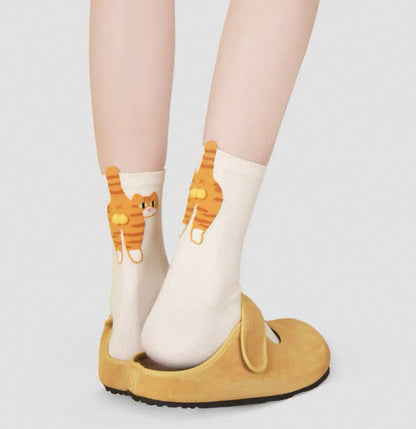 Cat Ball Socks