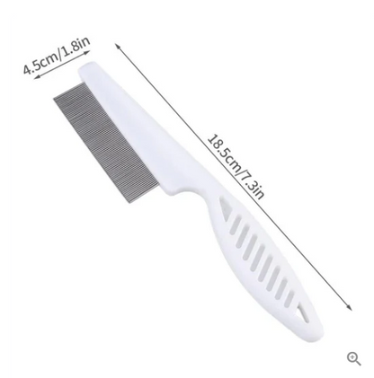 Cat Hair Loss and Flea Comb