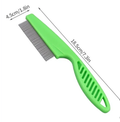 Cat Hair Loss and Flea Comb