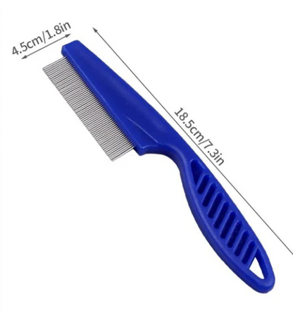 Cat Hair Loss and Flea Comb