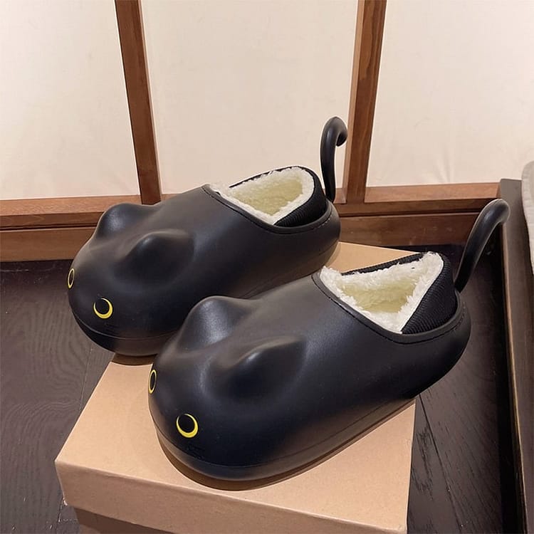 Cute Cotton Shoes Cartoon Cat Slippers