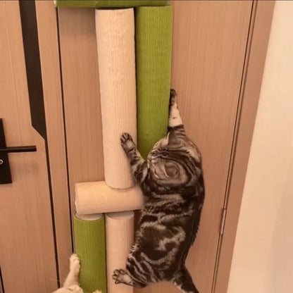 Door-Mounted Cat Scratching Post