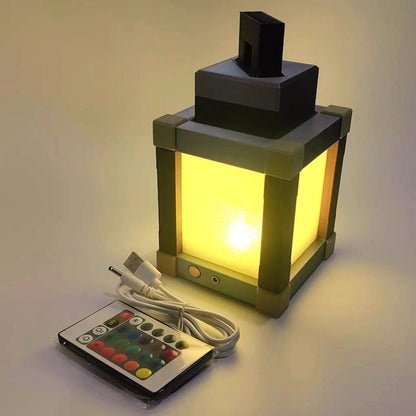 Minecraft Night Light Lantern Chargeable & Bigger- Night Lamp