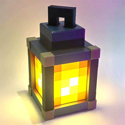 Minecraft Night Light Lantern Chargeable & Bigger- Night Lamp