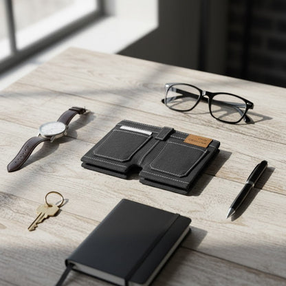 Handmade Denim Shorts Wallet